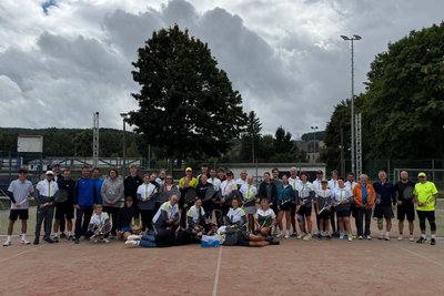 Insgesamt zeigten bei den Flöhatal Open 40 Tennisspieler ihr Können.