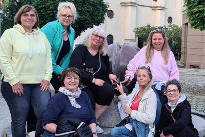 Diese Gruppe von Freundinnen hat sich jüngst auf die Socken gemacht und ist den Harlekin-Pfad abgelaufen.