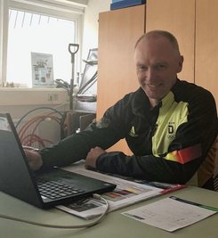 Macht sich bereits Gedanken über die Vorbereitung auf die Wintersportsaison 2023/2024: Janko Neuber, Bundesstützpunkttrainer Skilanglauf am Olympiastützpunkt Oberwiesenthal. 
