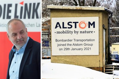 Der Linke-Fraktionschef Rico Gebhardt will Gewissheit, was an den Verkaufsgerüchten des Alstom-Werks an Rheinmetall dran ist.