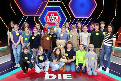 Die Klasse 7b kämpfte um den Titel der TV-Sendung „Beste Klasse Deutschlands“.