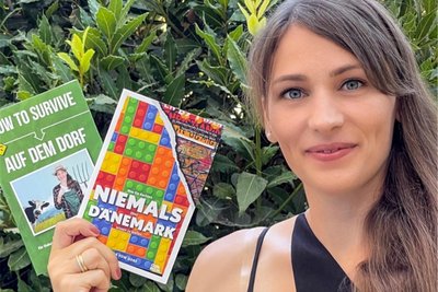 Kristina vom Dorf ist Auswanderin auf Zeit. In ihrer Autorenlesung am Samstag erklärt die Sachsen-Muddi den Gästen Dänemark, das Land der Olsenbande.