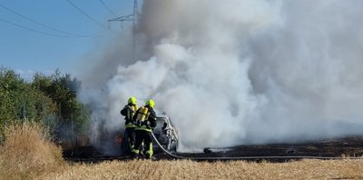 Ursache für den Feldbrand vergangene Woche in Langenhessen war vermutlich Fahrlässigkeit. Werdaus Oberbürgermeister versucht, Leute für das Thema Brandschutz zu sensibilisieren. 
