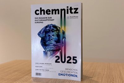 Das Magazin zur Kulturhauptstadt Chemnitz 2025 ist ab sofort im Handel.