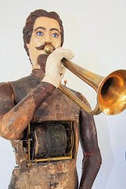 Einen Blick ins Innenleben des Automaten ermöglichte eine Sonderschau 2011 im Schwarzenberger Museum. 
