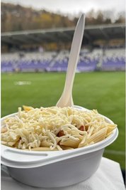Der Nudeltopf beim FC Erzgebirge Aue hat sich in ganz Deutschland rumgesprochen.