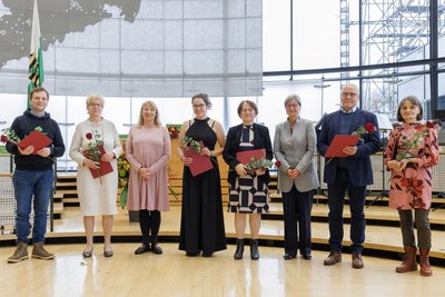 Cornelia Riedel (2.v.l.) aus Freiberg ist Vorstandsmitglied des Vereins "Lichtpunkt".