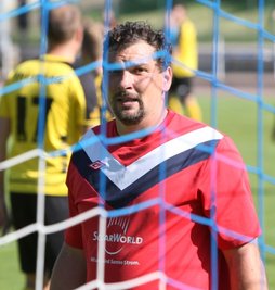 Könnte am Sonntag als frischgebackener Papa ins BSC-Tor zurückkehren: Martin Heydel. In den ersten Spielen der neuen Saison war der Routinier ein großer Rückhalt, hielt unter anderem schon zwei Elfmeter. 