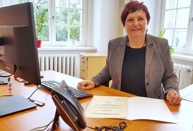 Kerstin Wolf (parteilos) hat am Dienstag ihr Amt als neue Bürgermeisterin der Stadt Plauen angetreten. 