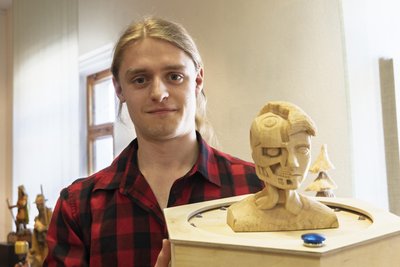 Kevin Frevert gewann den ersten Preis in der Jugendwertung.