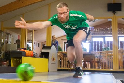 Daniel Höring war im Pokalduell gegen Ettlingen einer der drei grün-weißen Duellsieger.