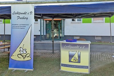 Im vergangenen Jahr konnte der Verein Lichtpunkt einen neuen Stand erwerben. 