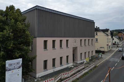 Das H34 in Ellefeld bekommt nun noch die Beschilderung.