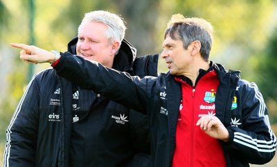 Sportdirektor Stephan Beutel (links) und Trainer Karsten Heine geben beim Chemnitzer FC sportlich die Richtung vor.