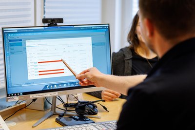 Die elektronische Patientenakte: Arztbriefe und Laborbefunde auf einen Klick.