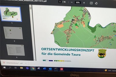 Auf knapp 90 Seiten ist für die Gemeinde Taura ein Entwicklungskonzept entstanden. In dem Papier wird aufgezeigt, was sich ändern soll. 