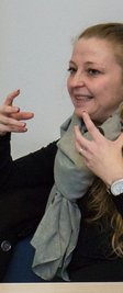 Cindy Lehnert ist Sozialkoordinatorin im Landratsamt des Erzgebirgskreises. Sie möchte Betreuungsnetzwerke in den Altlandkreisen aufbauen.