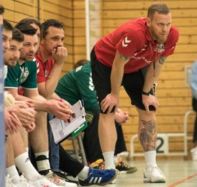 Gespannt: Für Cheftrainer Alexander Matschos und seine HSG-Männer geht es erstmals in der Geschichte der Mitteldeutschen Oberliga in eine Play-off-Runde. 
