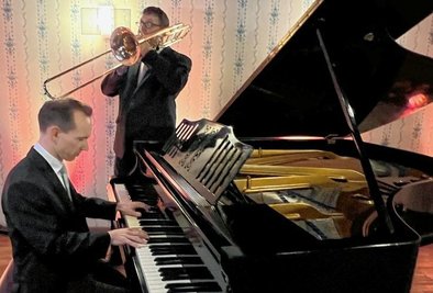 Mit einem Konzert für Posaune und Klavier ist das Musikfest Erzgebirge in Schneeberg eröffnet worden. Gespielt haben Christian Meinel (Klavier) und Hubertus Schmid (Posaune). 