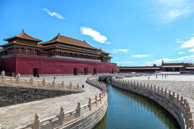Die verbotene Stadt in Peking.