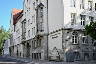 Am Goethe-Gymnasium hat ein Schüler einen Amoklauf angedroht. Laut Polizei ist die Gefahr gebannt. 