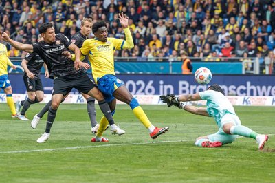 Das Braunschweiger 2:0 durch Faride Alidou.