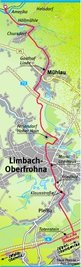 <p class="artikelinhalt">Die Route Rabenstein-Amerika.</p>