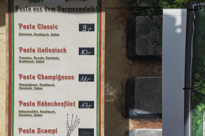 Erstmals angeboten wird die italienische Spezialität Pasta Pronto. Die Portion kostet zwischen 9 und 14 Euro.