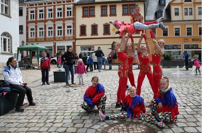 Mit ein bisschen Verspätung wurde in Schwarzenberg Kindertag gefeiert.