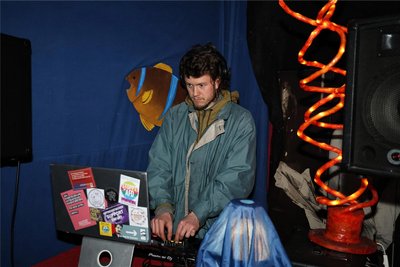 Einer der zehn DJs am letzten Abend war DJ Faulschlamm alias Achim Neef.