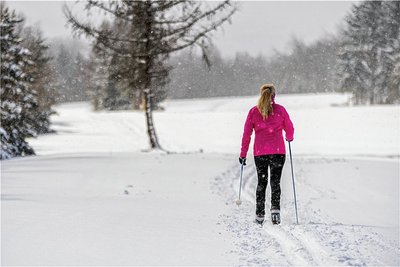 Wintersportler können in Holzhau und Sayda auf Tour gehen. 
