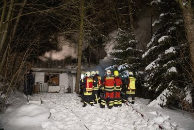 Die Feuerwehr konnte den Brand zügig löschen.