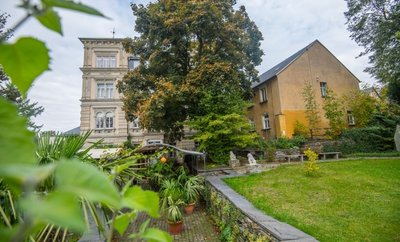 Blick zur Austelvilla in Zwönitz. Auch hier finden am Sonntag spezielle Führungen statt 