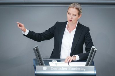 MdB Alice Weidel (AfD).