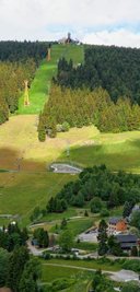 Der Fichtelberg, Sachsens höchster Gipfel, spielt bei der 24-Stunden-Trophy der Wanderer eine zentrale Rolle. 