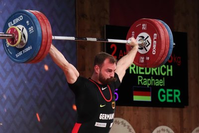 Im Reißen zeigte Raphael Friedrich eine starke Leistung.