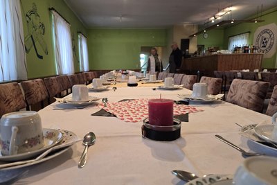 Das Vereinshaus im Ortsteil Lauterbach zeigt sich innen in neuem Glanz.