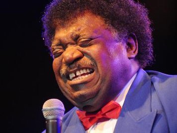 Der amerikanische Sänger Percy Sledge (2008).