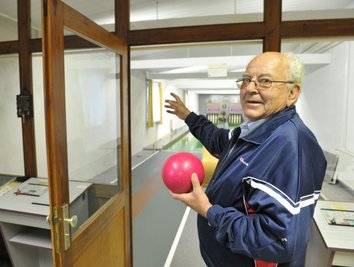 Manfred Hickisch, Leiter der ersten Männermannschaft