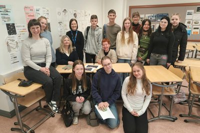 Der finnische Schulalltag beeindruckte die Besucher aus Penig unter anderem wegen flexibler Stundenpläne und kostenlosen Mittagessens.