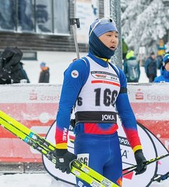 Mit Enkhbat Enkhsaikhan war sogar ein Sportler aus der Mongolei dabei.