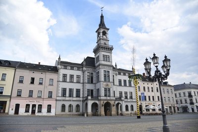 Im Oelsnitzer Rathaus wird am Mittwoch über den Antrag abgestimmt.