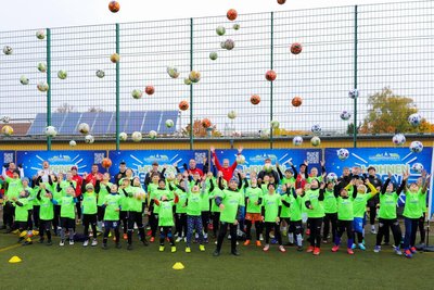 Die Mädchen und Jungen wurden von Juniorcoaches des BSC Freiberg trainiert.
