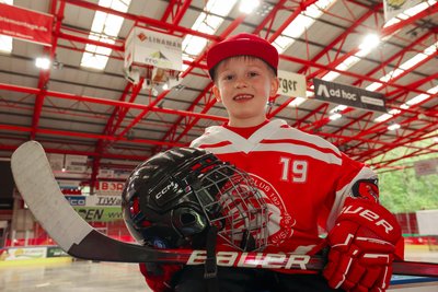 Elias Kubasch spielt in der neuen Saison im U9-Team des ETC Crimmitschau.