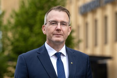 Sven Krüger, Landrat im Landkreis Mittelsachsen, stand im „Freie Presse“-Gespräch Rede und Antwort.