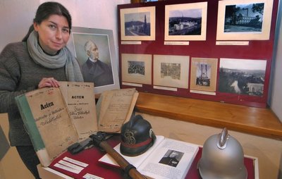Dem Baumwoll-Fabrikanten Jacob Georg Bodemer ist eine Ausstellung auf Burg Wolkenstein gewidmet.