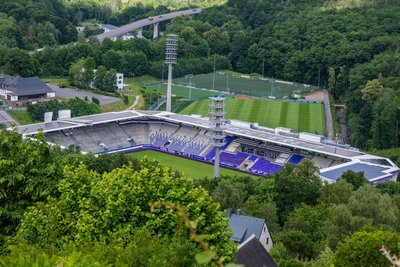 Teures Schmuckkästchen: das Erzgebirgsstadion in Aue.
