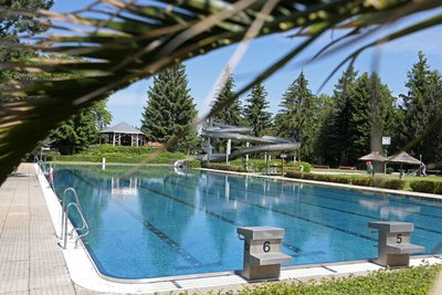 Das Freibad in Glauchau öffnet am Samstag wieder.