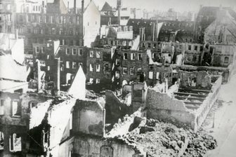 5. März 1945: Stadt Chemnitz sucht Zeitzeugen der Bombennacht - Das zerstörte Chemnitz nach der Bombennacht am 5. März 1945.