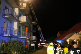 50 Personen nach Wohnungsbrand in Frankenberg evakuiert -